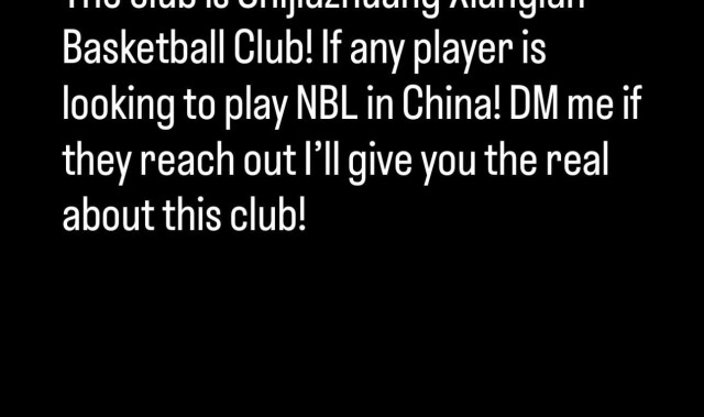 倍感气愤，前勇士球员帕斯卡尔社媒向NBL球队石家庄翔蓝讨薪