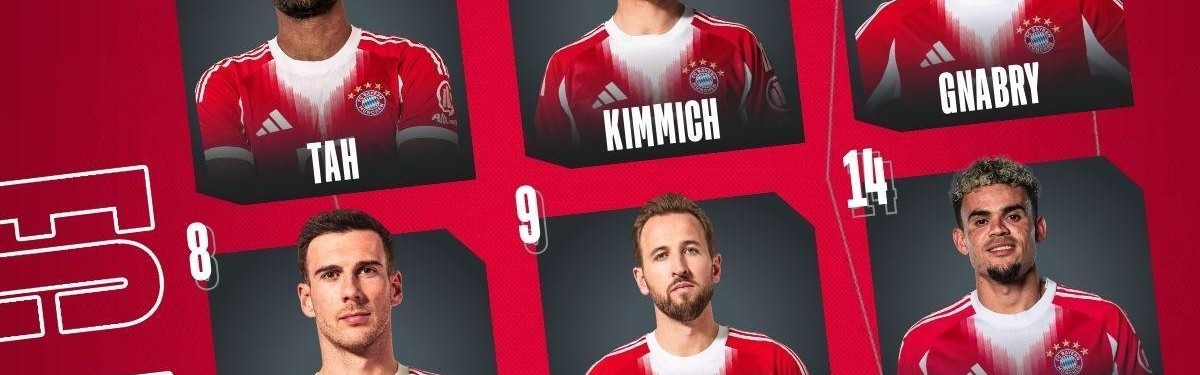 开云中国-拜仁客战奥格斯堡：凯恩、迪亚斯首发，斯塔尼希奇出战