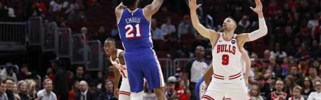 76人三巨头再度聚齐，恩比德31+12燃起费城新希望